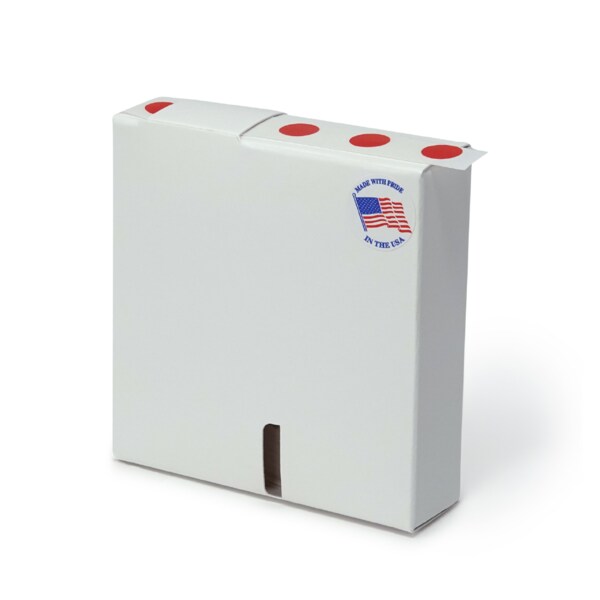 Cryo Label Dots 13mm Dots for 1.5-2ml Tubes Red Roll Form